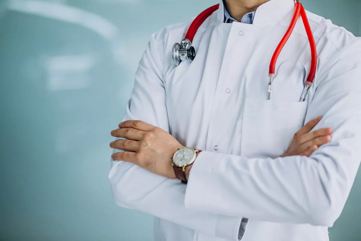 Young Physician Medical Robe